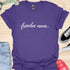 Frenchie Mama - V2 - Elegant Writing T-Shirt